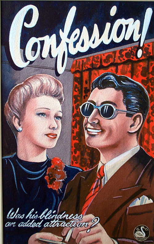 Confession! Magazine cover (Original) by 20th Century at The Illustration Art Gallery