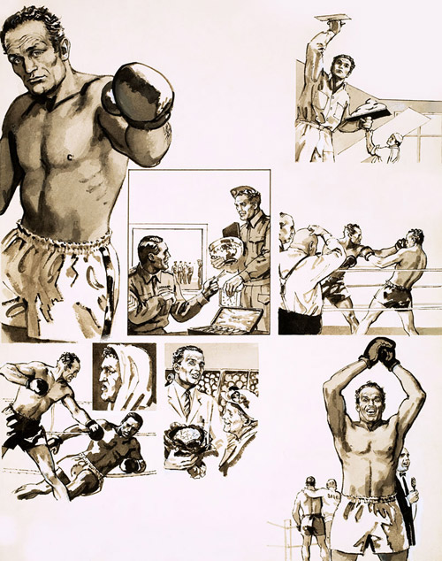 Henry Cooper (Original) by 20th Century at The Illustration Art Gallery