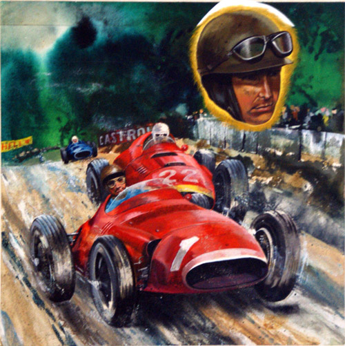 Fabulous Fangio (Original) by 20th Century at The Illustration Art Gallery