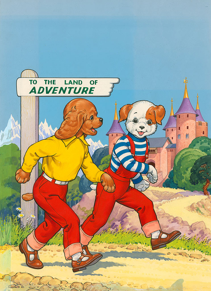 Toby - To The Land Of Adventure (Original) art by 20th Century at The Illustration Art Gallery