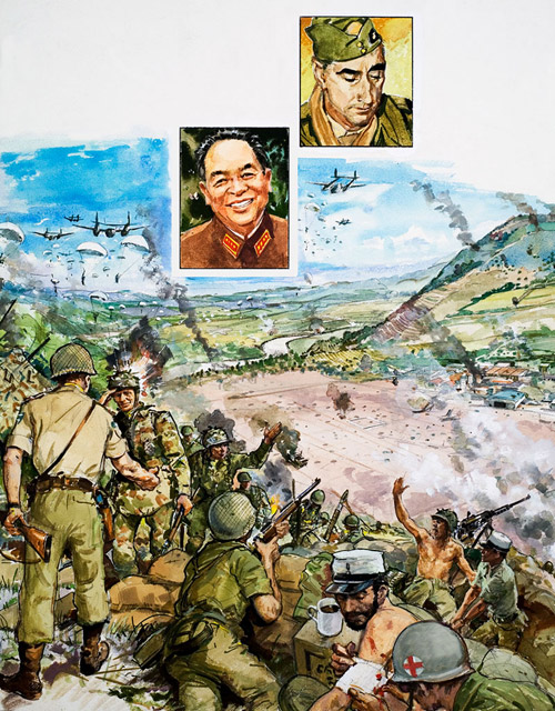 The Last Days of an Empire: Dien Bien Phu (Original) by Military at The Illustration Art Gallery