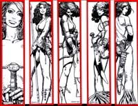 Moon & Stars Bookmarks (Red Sonja) at The Book Palace