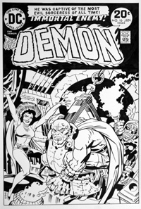 The Demon Issue 16 cover Re-Creation (Original)