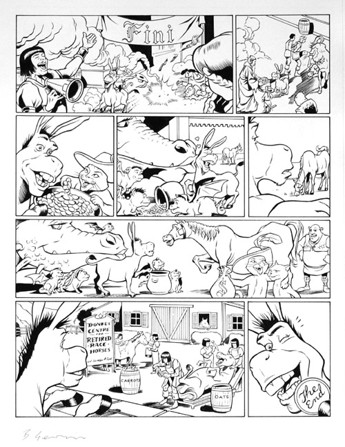 Shrek page 10 (Original) (Signed) by Shrek (Bambos) at The Illustration Art Gallery