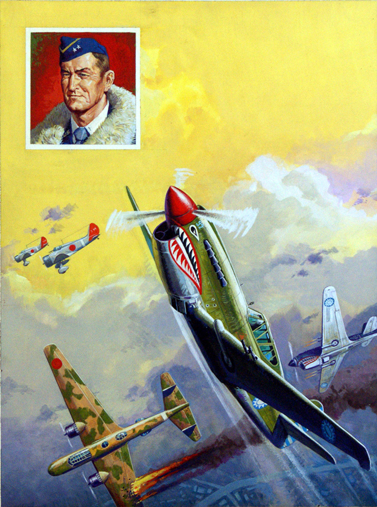 The Flying Tigers (Original) art by American History (Baraldi) at The Illustration Art Gallery