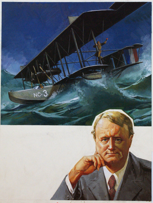 The Flight To A Fortune (Original) by British History (Baraldi) at The Illustration Art Gallery