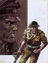 War Picture Library cover #189  'The Silent Witness' (Original)