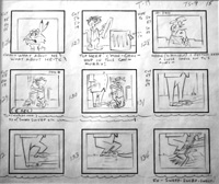 Top Cat Storyboard Sequence 2 (Original)