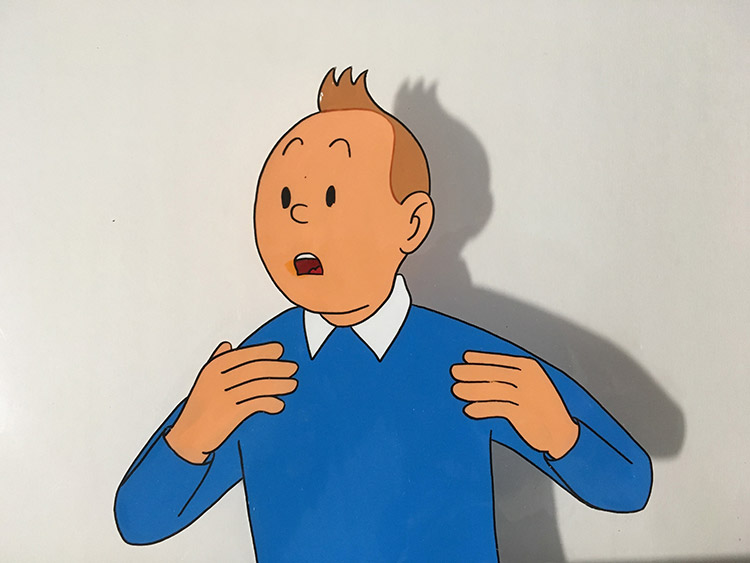 Tintin (Original) by Tintin at The Illustration Art Gallery