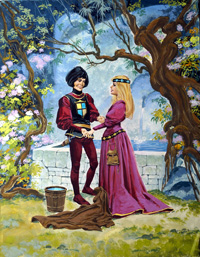 A Royal Romance art by Luis Bermejo