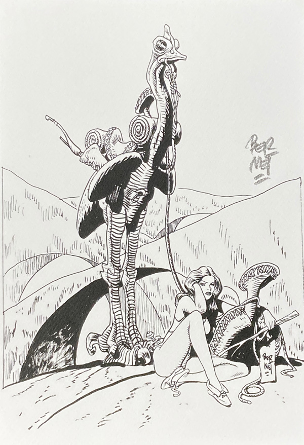 The Dream (Limited Edition Print) (Signed) by Jordi Bernet Art at The Illustration Art Gallery