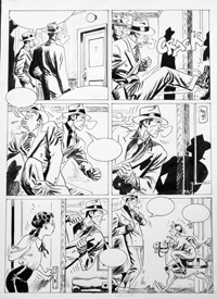 Torpedo original comic art page (Original) (Signed)