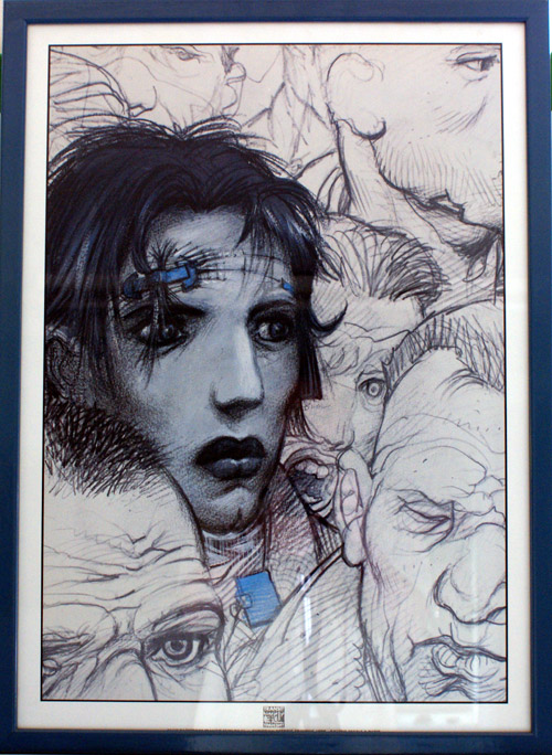 Faux Passeport (Print) by Enki Bilal at The Illustration Art Gallery