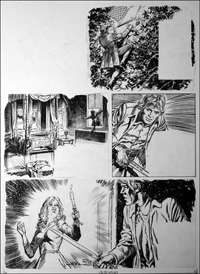 Black Bartlemy's Treasure - Candlelight (TWO pages) (Original) (Signed)