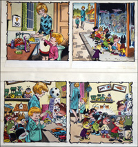 Edward and The Jumblies - Birthday (TWO Pages) (Originals) (Signed)