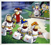 The Wombles: Misty Morning (two boards) (Originals)