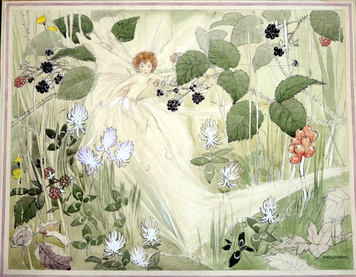 The Fairy (Original) (Signed) art by Mary A Brooks Art at The Illustration Art Gallery