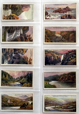 Full Set of 25 Cigarette Cards: Gems of British Scenery (1914) at The Book Palace
