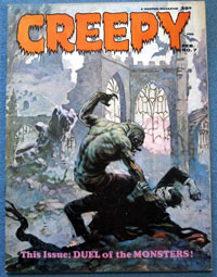 Creepy No 7 by Comics & Magazines at The Illustration Art Gallery