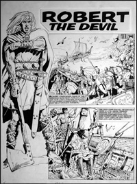 Robert The Devil - COMPLETE Seven Page Story art by Mario Capaldi