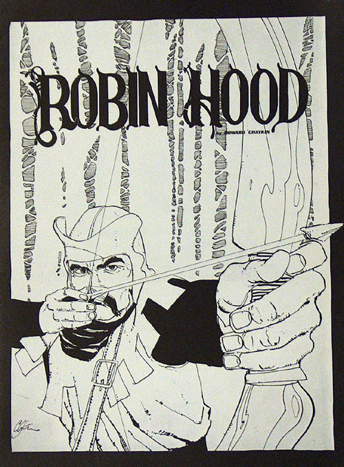 Robin Hood Howard Chaykin (Portfolio) (Limited Edition Prints) (Signed) by Howard Chaykin at The Illustration Art Gallery