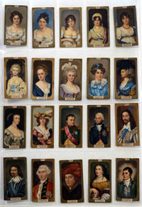 Full Set of 50 Cigarette Cards Chairman Miniatures (1912) First Series at The Book Palace