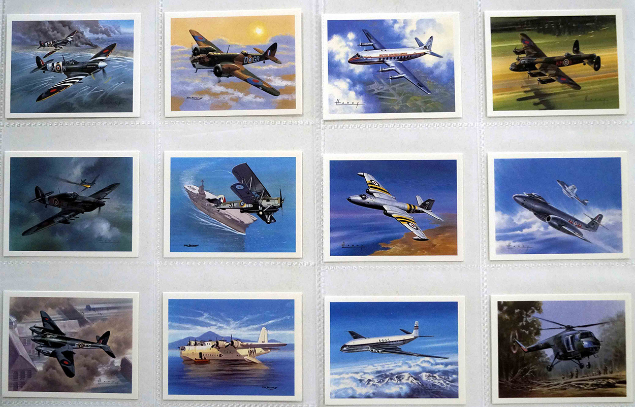 Full Set of 30 Cigarette Cards History of British Aviation (1988) at The Book Palace