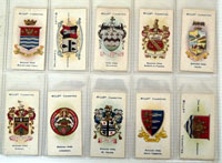 Borough Arms (Second Series)  Full set of 50 cards (1906) 