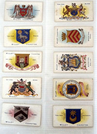 Borough Arms (First Series)  Full set of 50 cards (1904) 