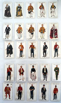 Ceremonial and Court Dress  Full set of 25 cards (1911)