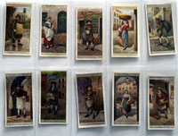 Full Set of 25 Cigarette Cards: Cries of London (1913)