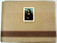 Famous Works of Art  Full set of 100 cards PLUS deluxe album (1939)