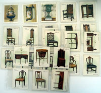 Old Furniture (First Series)  Set of 25 cards (1923)