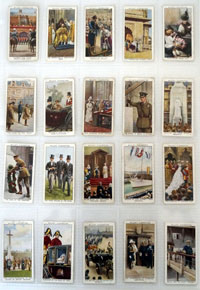 The Reign of HM King George V  Full set of 50 cards (1935)