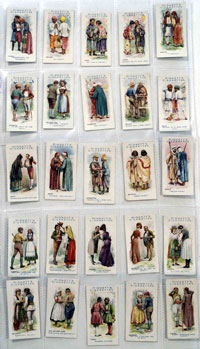 Full Set of 25 Cigarette Cards Greetings of the World (1907) at The Book Palace