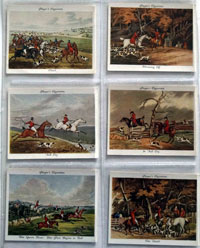 Full Set of 25 Cigarette Cards: Old Hunting Prints (1938) by British History at The Illustration Art Gallery