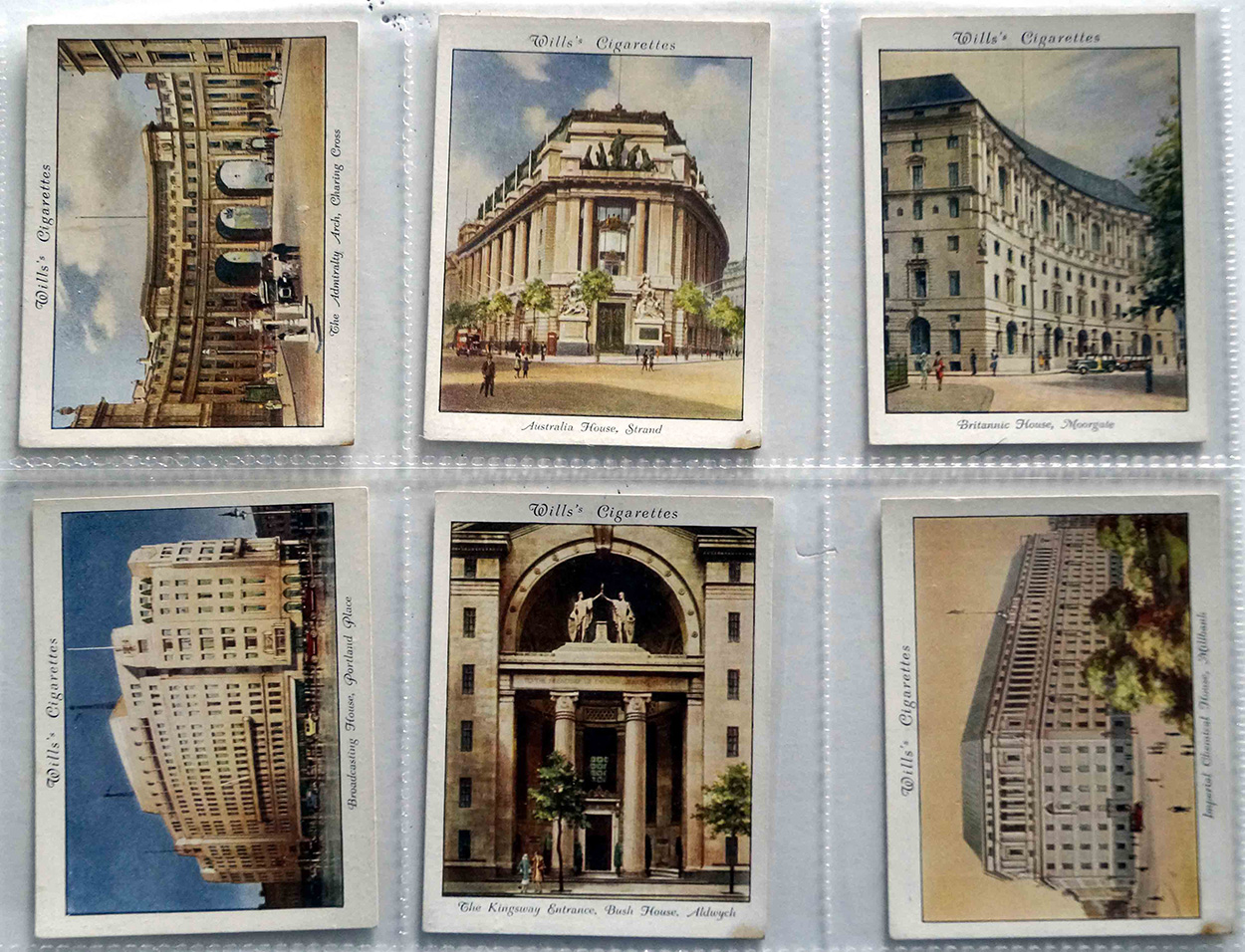 Full Set of 25 Cigarette Cards: Modern Architecture (1931) art by Architecture at The Illustration Art Gallery