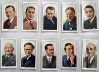 Full Set of 50 Cigarette Cards: Radio Celebrities Second Series (1935) at The Book Palace
