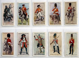 Full Set of 50 Cigarette Cards: Regimental Uniforms 1-50 (1912) at The Book Palace