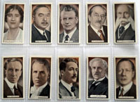 Full Set of 25 Cigarette Cards: Famous Scots  (1935) at The Book Palace