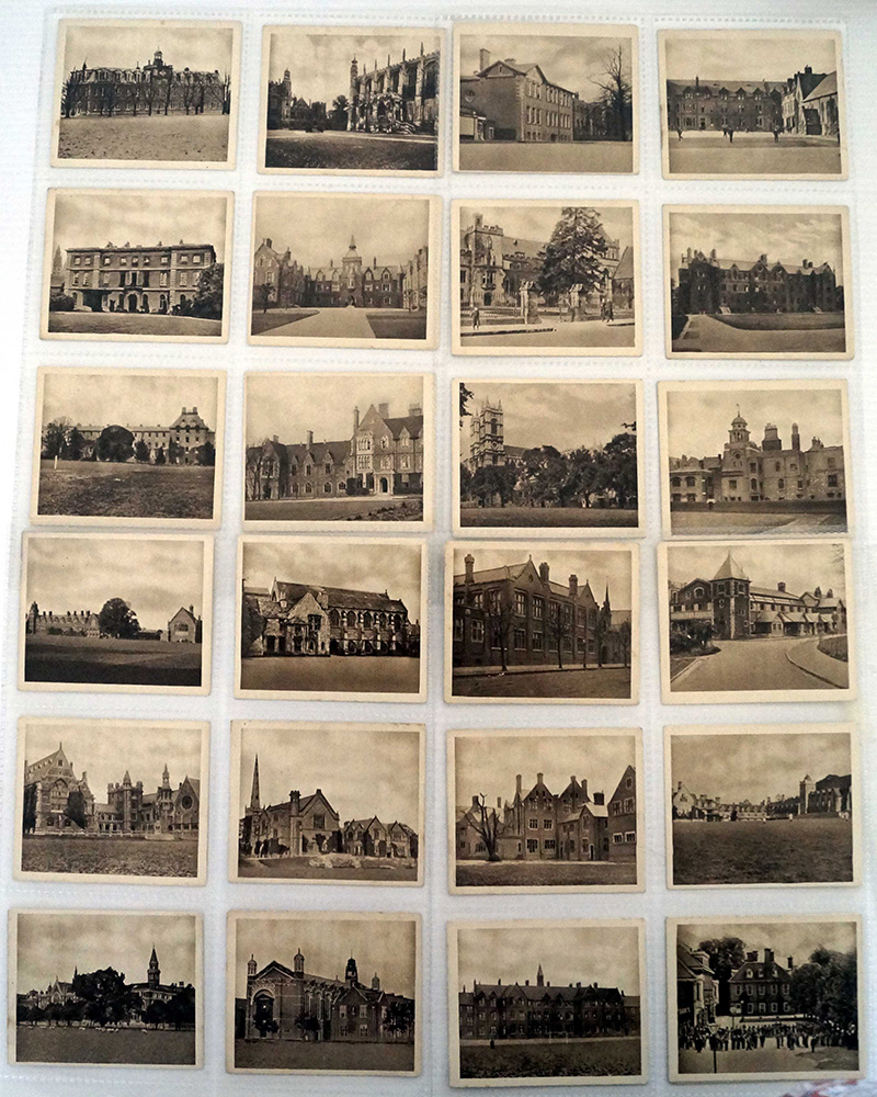 Public Schools and Colleges  Full set of 75 cards (1923) at The Book Palace