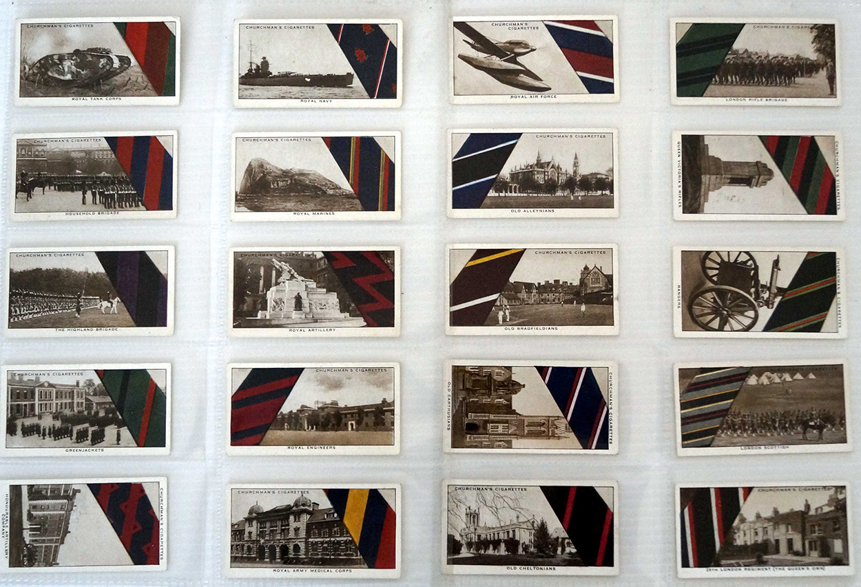 Well Known Ties (First series)   Full set of 50 cards (1934) art by Coats of Arms and Heraldry at The Illustration Art Gallery