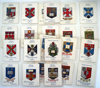 Arms of Universities   Full Set of 25 cards (1923) at The Book Palace