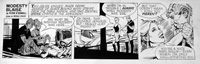 Modesty Blaise daily strip 5186 (Original)