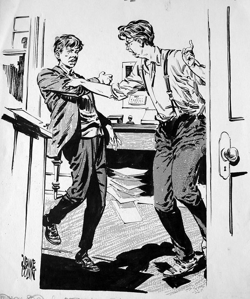 John Logie Baird (Original) (Signed) art by Magazine Illustrations (Colvin) at The Illustration Art Gallery