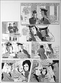 Doctor at Sea: Van Golf (TWO pages) (Originals) (Signed)