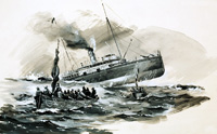 The Sinking of the Steamer Steller in 1899 (Original)