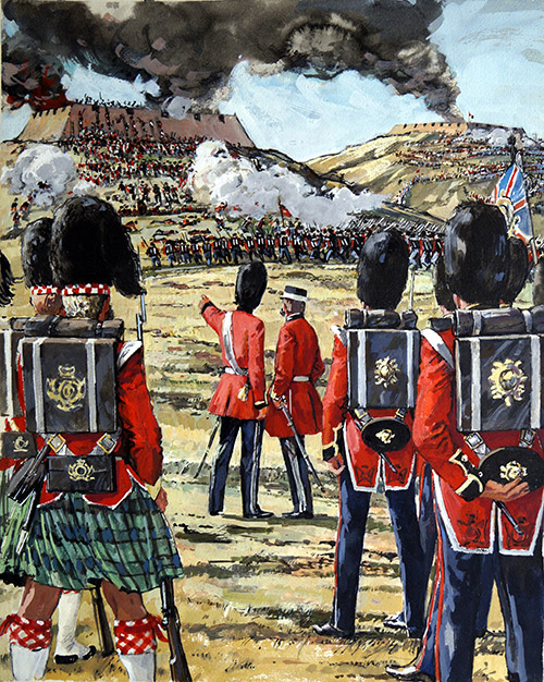 Sebastopol - Assault on the Redan (Original) by Leo Davy at The Illustration Art Gallery