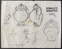 Disney's Donald's Disaster (Ozalid) (Original)