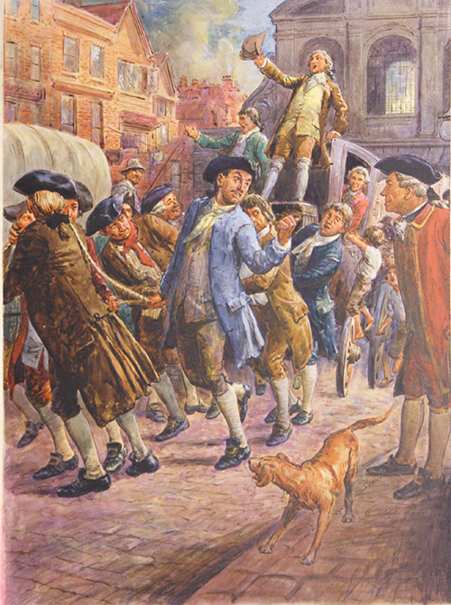George Grenville Celebration (Original) (Signed) by British History (Doughty) at The Illustration Art Gallery